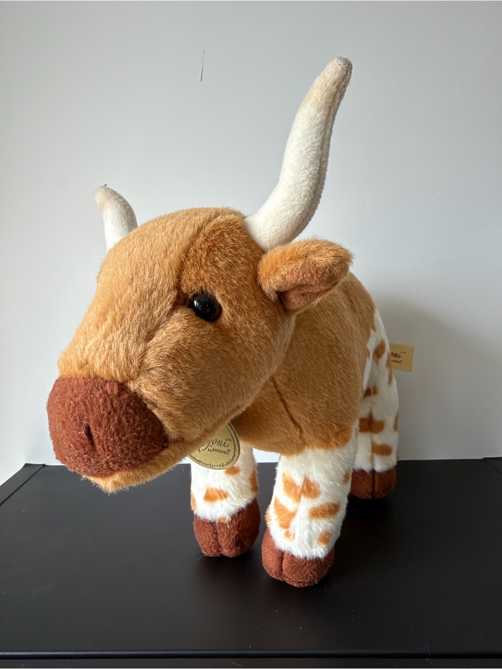 Aurora Miyoni Longhorn Cow Plush